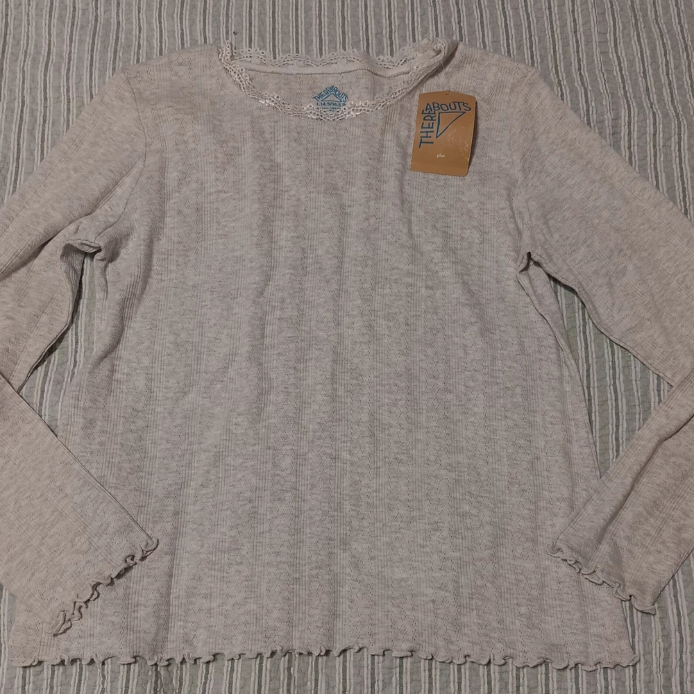 THEREABOUTS Light Gray Long Sleeve Top